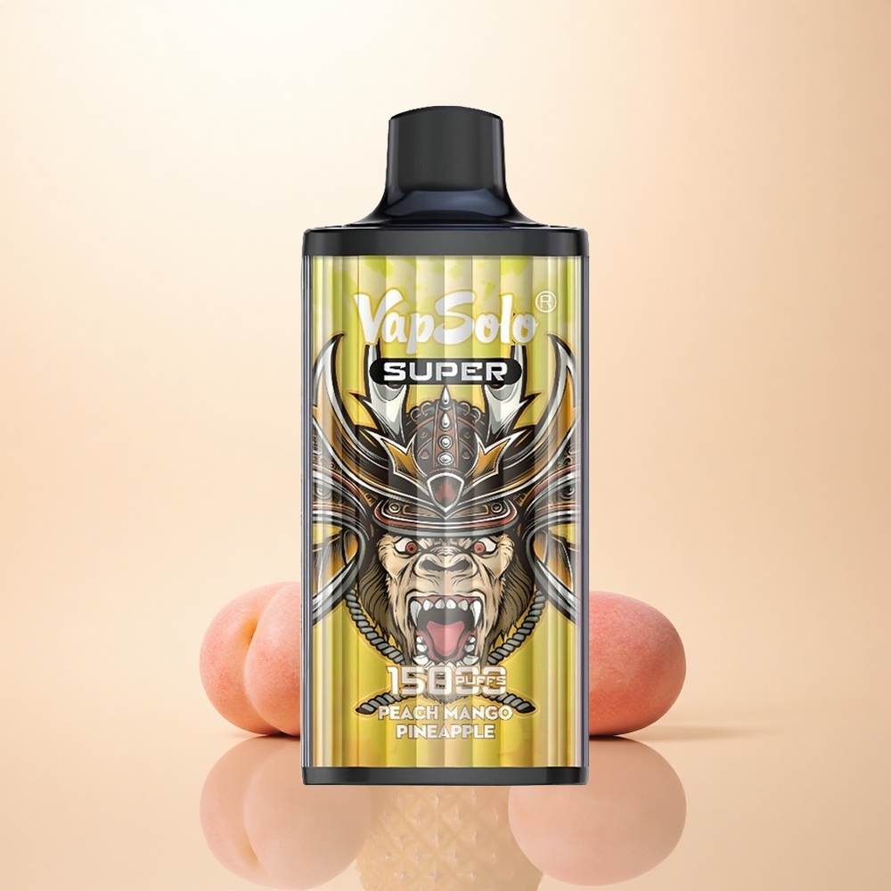 Vapsolo Super 15000 Puffs Brzoskwinka Mango Ananas 40ml 850mah Type-C