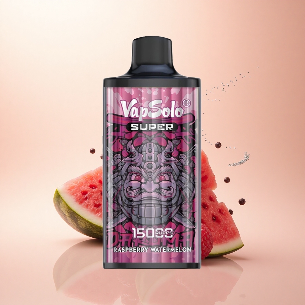 Vapsolo Super 15000 Puffs Malinowy Arbuz 40ml Mesh
