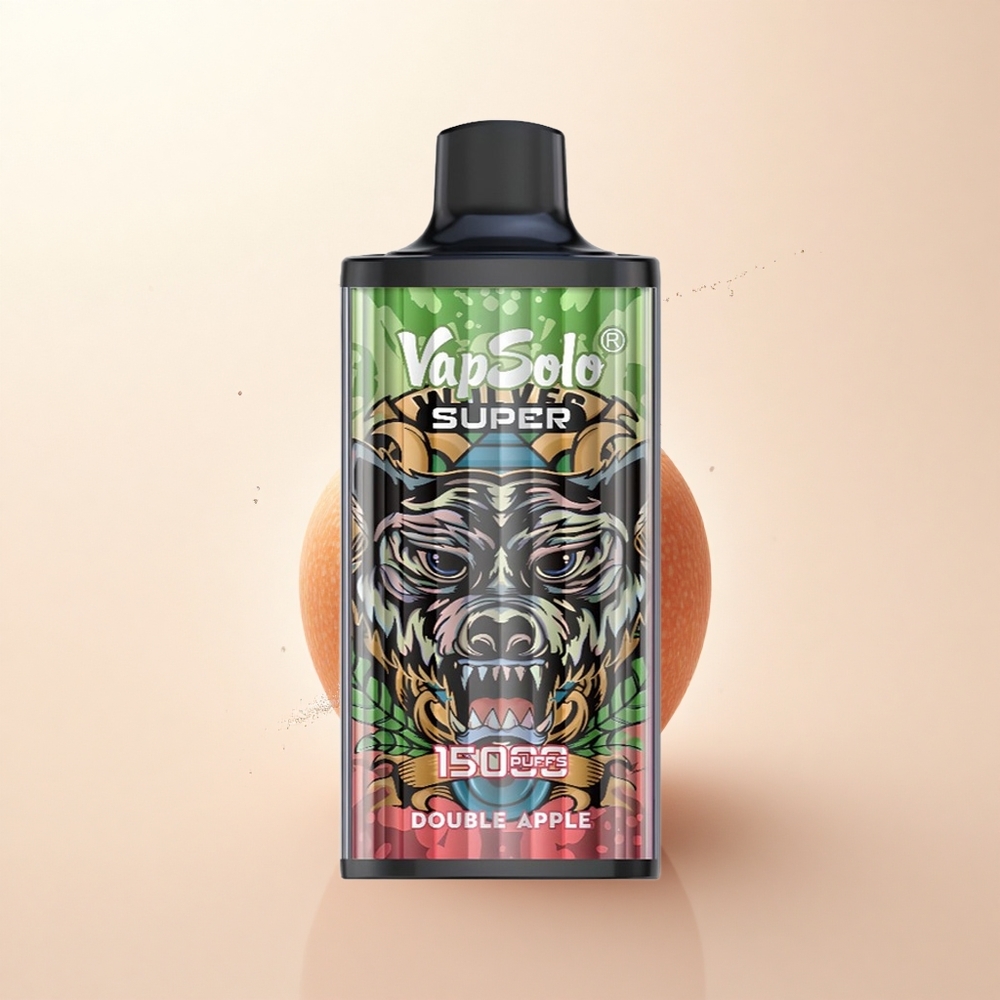 Vapsolo Super 15000 Puffs Podwójne Jabłko Type-C 40ml