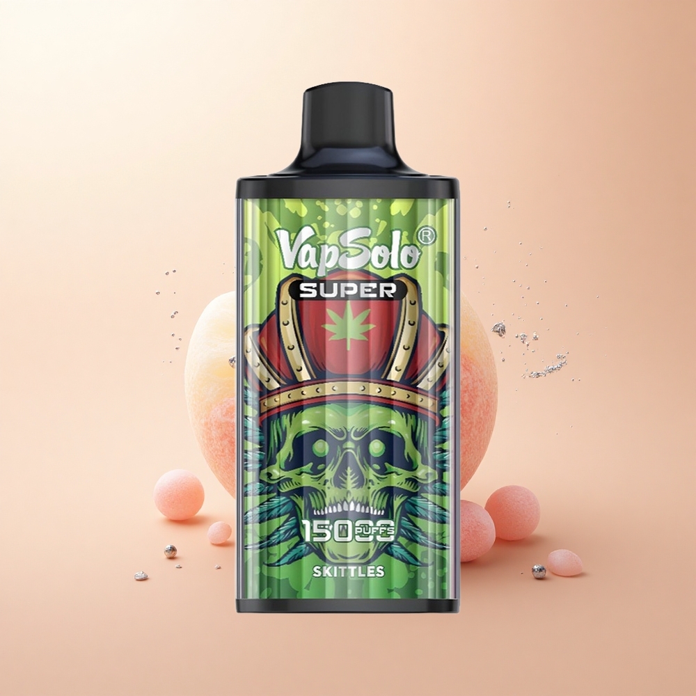 Vapsolo Super 15000 Puffs Skittles Turbo 40ml Mesh