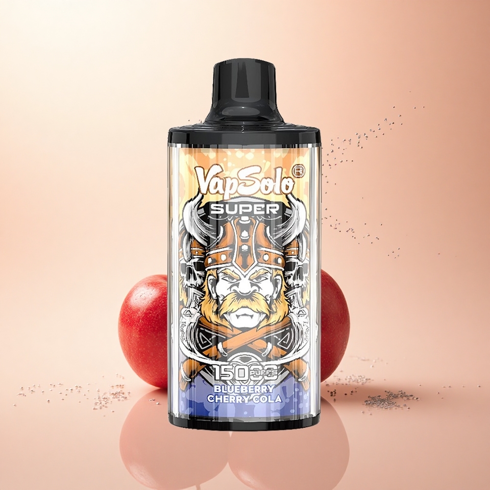 Vapsolo Super 15000 Puffs Wiśniowa Cola 40ml Mesh