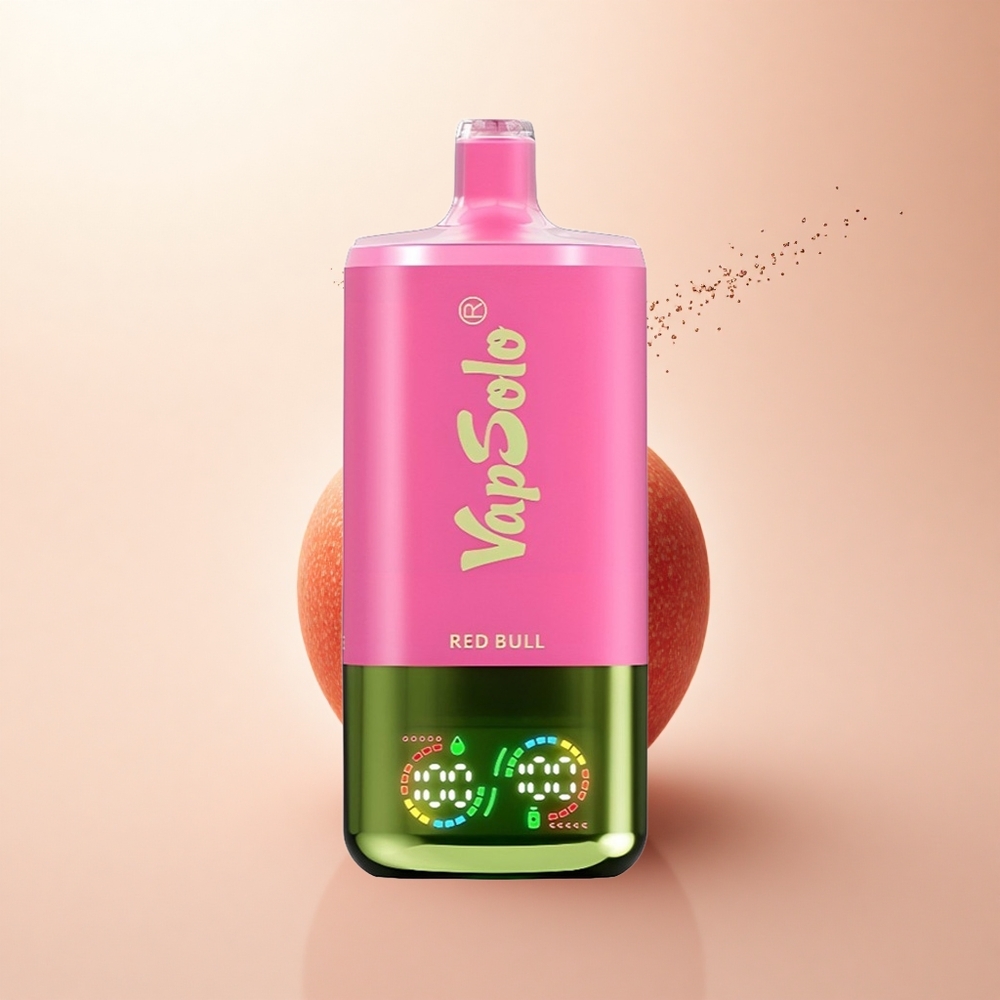 Vapsolo Triple 30000 Puffs Czerwony Byk 40ml Typ-C 3Zbiorniki