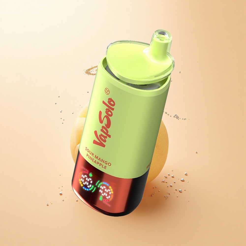 Vapsolo Triple 30000 Puffs Kwaśne Mango Ananas z 40ml Płynem i Typem-C