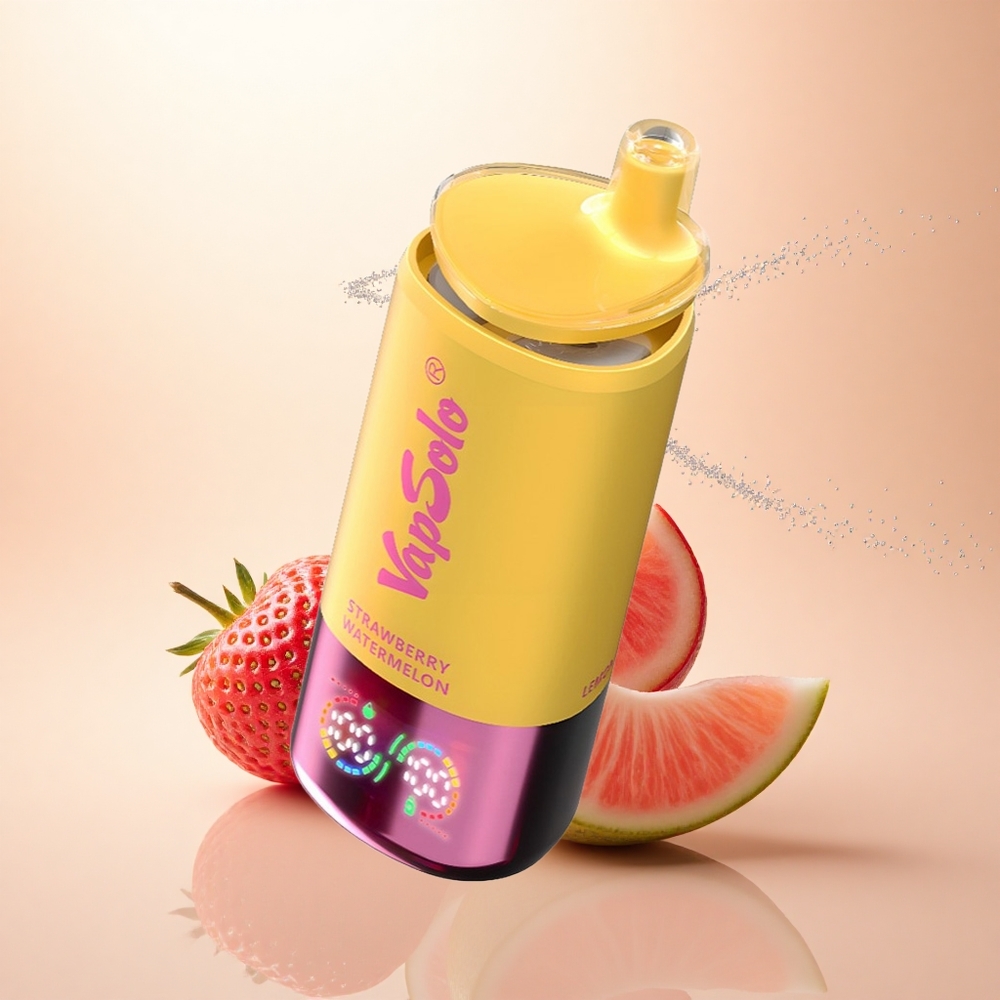 Vapsolo Triple 30000 Puffs Truskawka Arbuz & Cytryna Brzoskwinia z 40ml Płynu i Typem-C