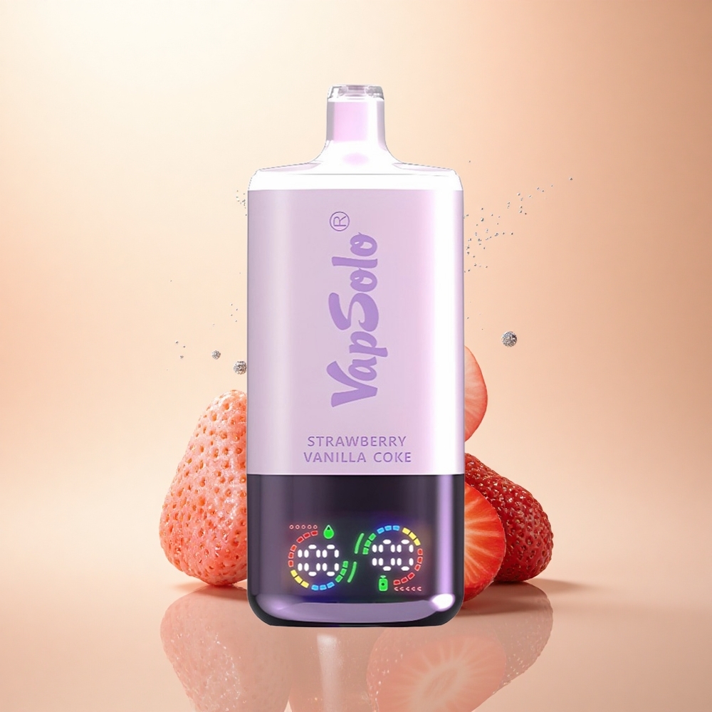 Vapsolo Triple 30000 Puffs Truskawkowo-Waniliowa Cola 40ml Type-C