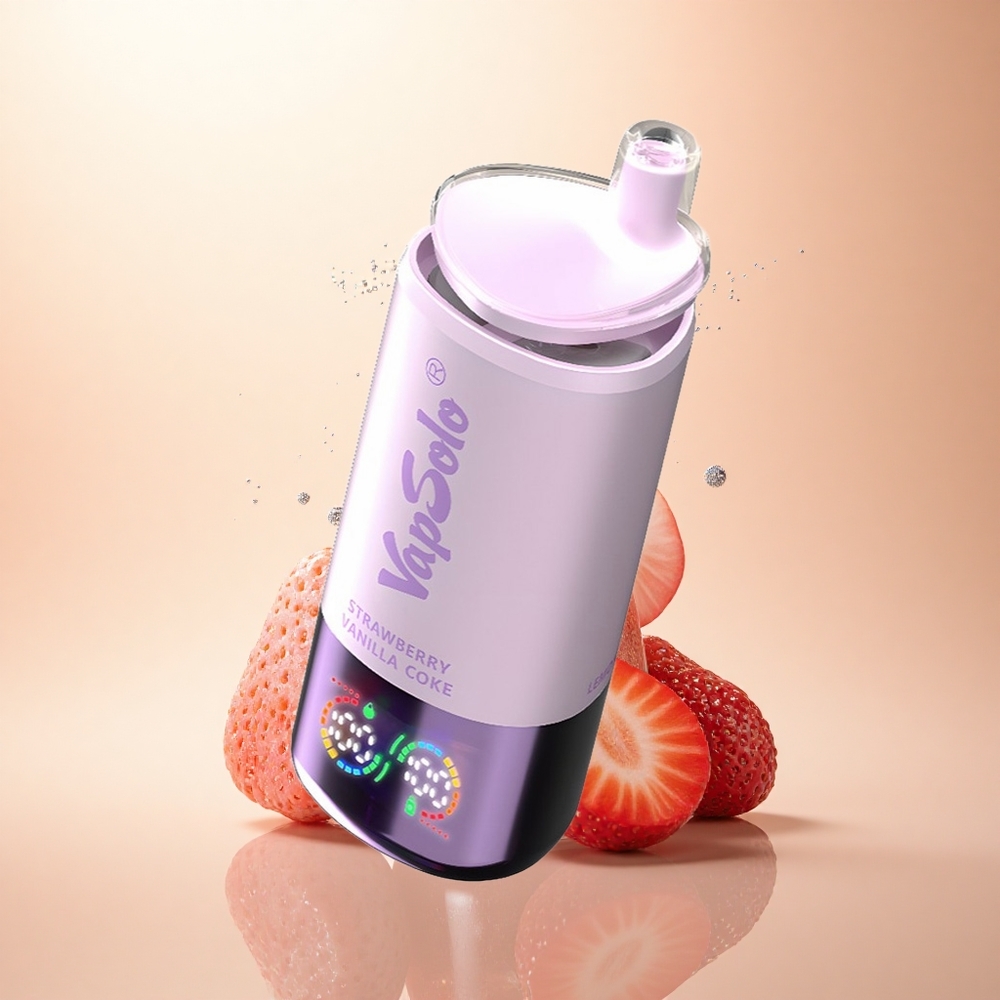 Vapsolo Triple 30000 Puffs Truskawkowo-Waniliowa Cola 40ml Type-C