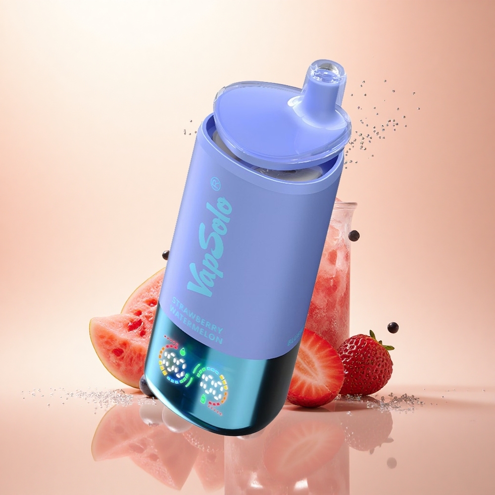 Vapsolo Triple 30000 Puffs Truskawkowy Arbuz & Jagodowy Lód z Typem-C i 40ml