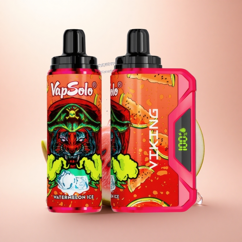 VapSolo VIKING 12000 Puffs Arbuza Lód Typ-C 22ml