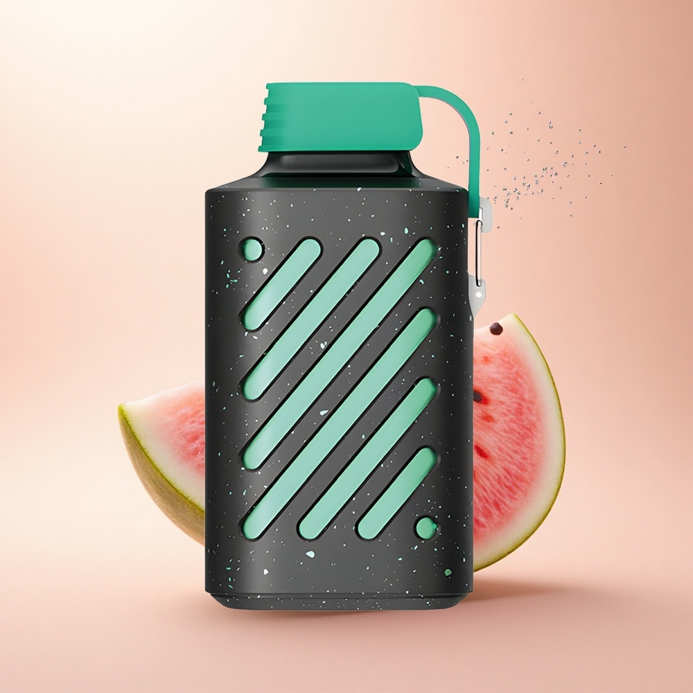 VOZOL GEAR 10000 Puffs Arbuzowa Guma Balonowa z Funkcjonalną Klamrą i Mesh Cewką