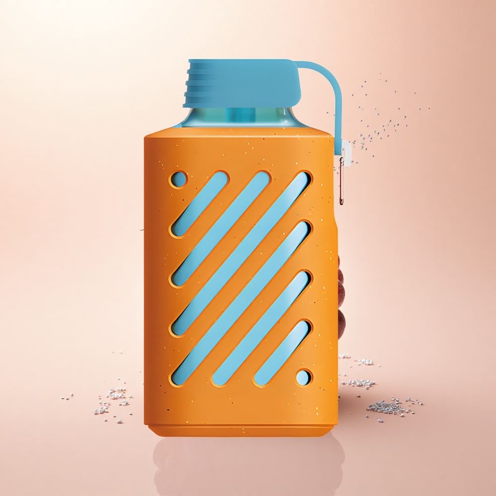 VOZOL GEAR 10000 Puffs Jagodowy Lód z Funkcjonalną Klamrą i Mesh Cewką