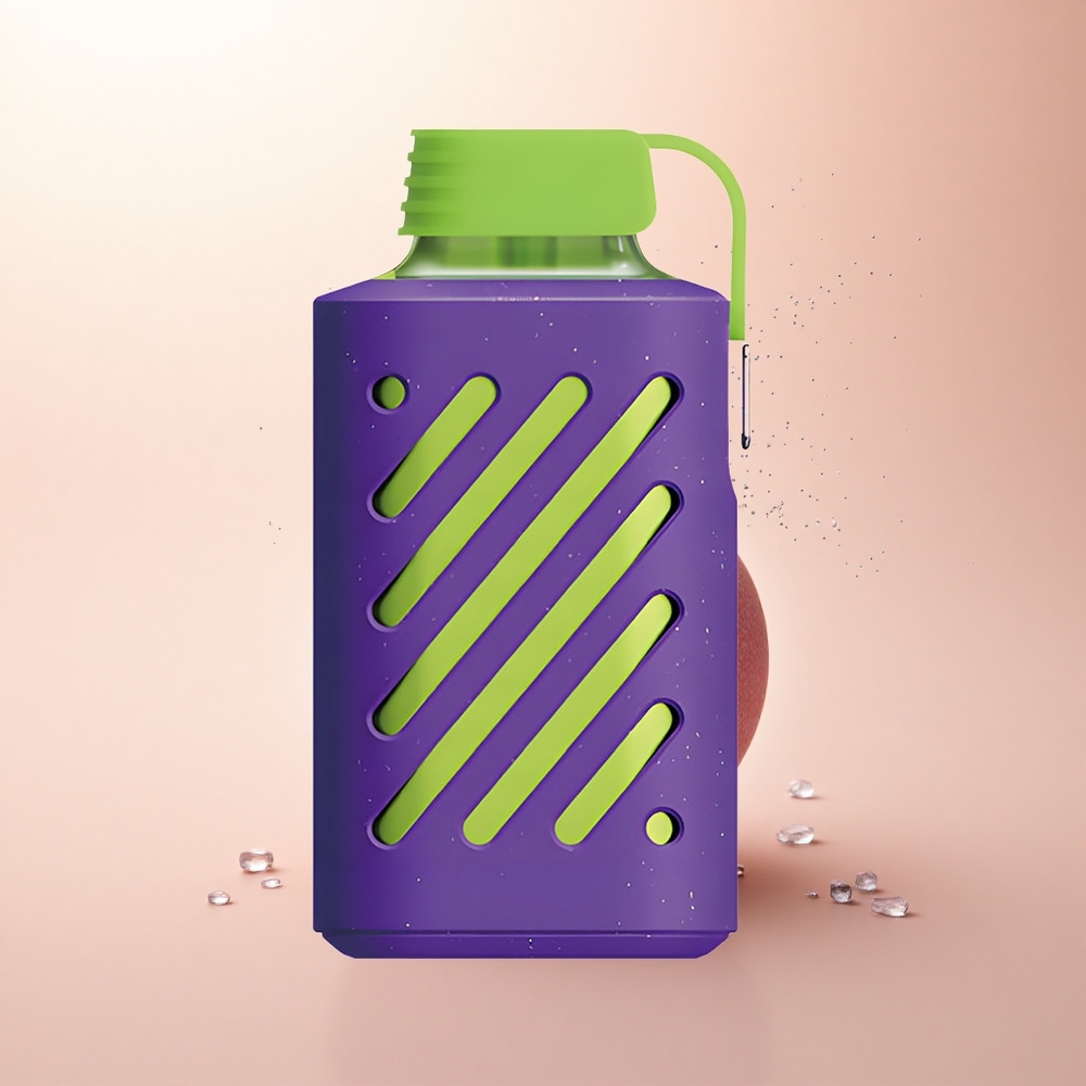 VOZOL GEAR 10000 Puffs Lód Winogronowy z Funkcjonalną Klamrą i Pojemnością 20 ml