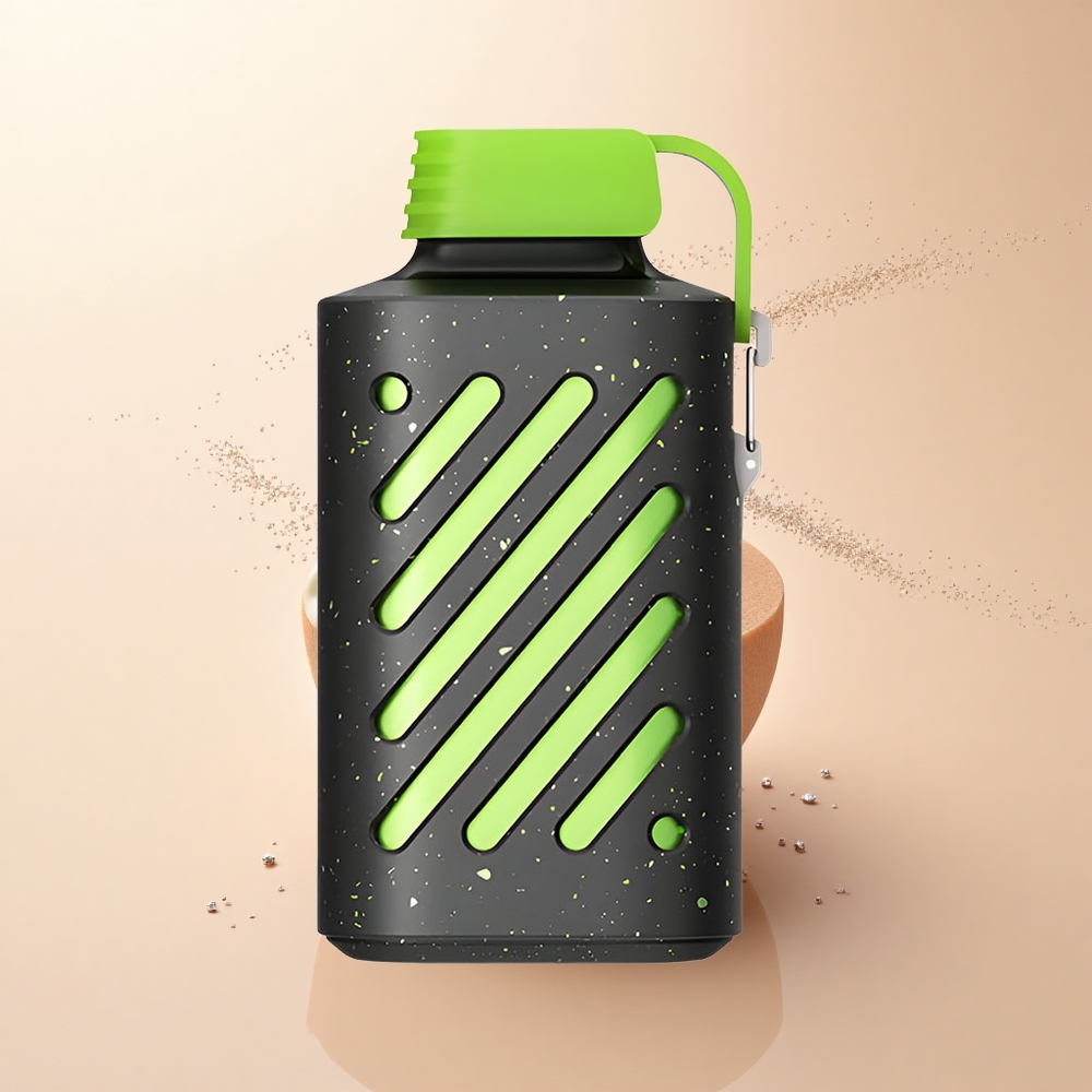 VOZOL GEAR 10000 Puffs Matcha Czekoladowy Krem z Wielofunkcyjnym Zaczepem i Powiększoną Pojemnością Płynu