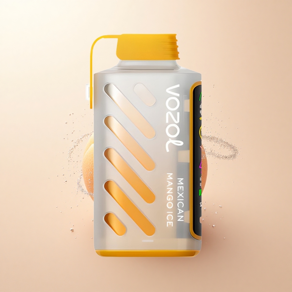 VOZOL Gear Power 20000 Puffs Mango Lodu Dual Mesh Ekran Pełny 20mL