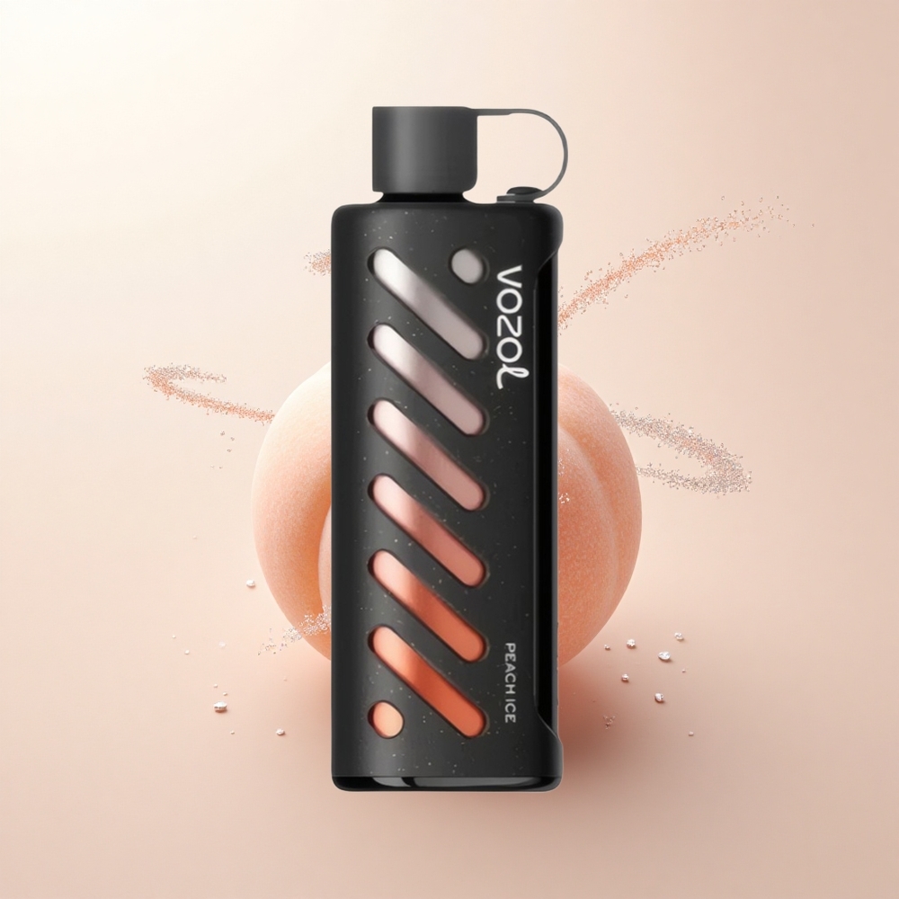 VOZOL Gear Shisha 25000 Puffs Brzoskwiniowy Lód z Podwójnym Mesh i 5mg Nikotyny