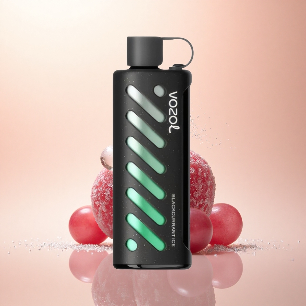 VOZOL Gear Shisha 25000 Puffs Lodowy Czarna Porzeczka Dual Mesh Tech