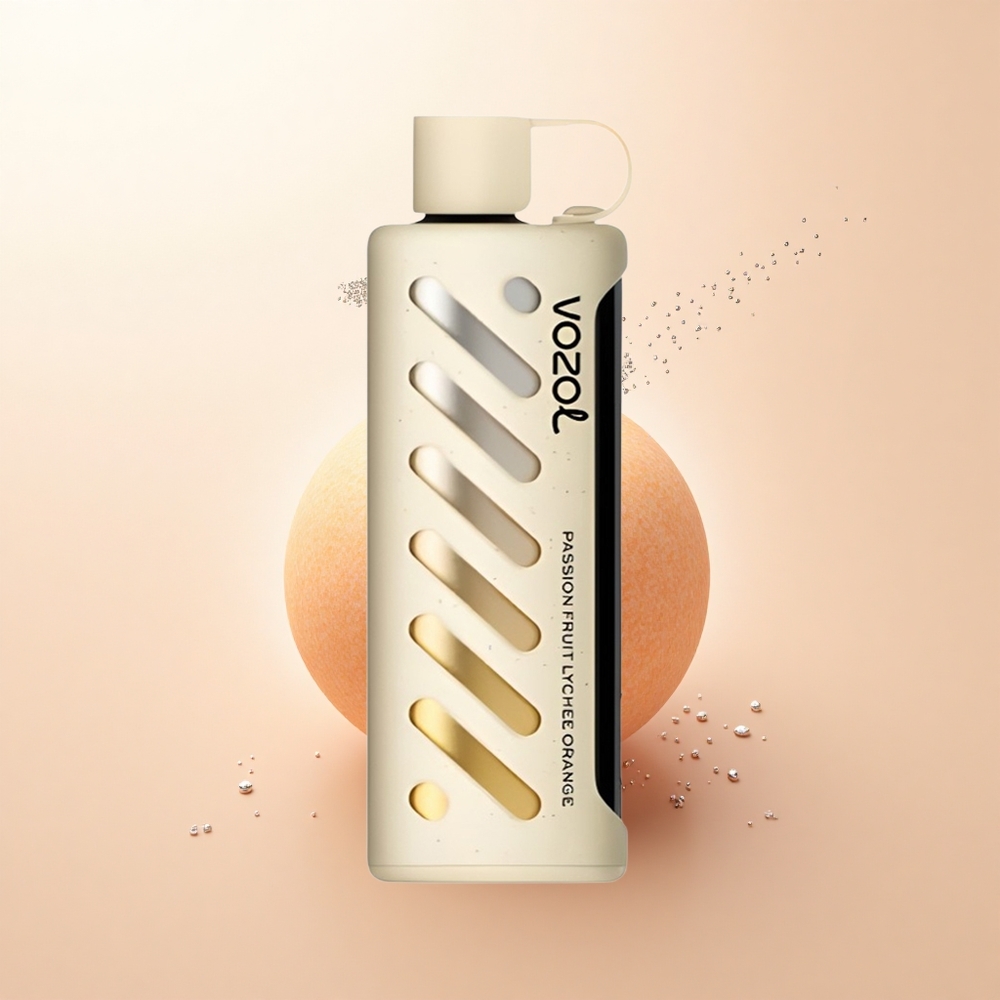 VOZOL Gear Shisha 25000 Puffs Mango Liczi Pomarańcza z Dual Mesh i Tech S.i.L.C