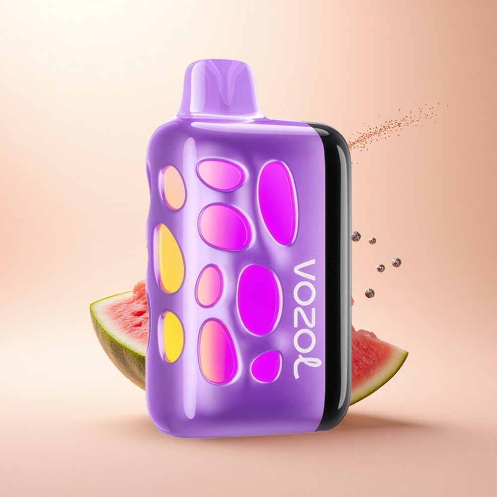 VOZOL RAVE 40000 Puffs Arbuzowy Raj Rancher z Migoczącą Animacją Zaćmienia