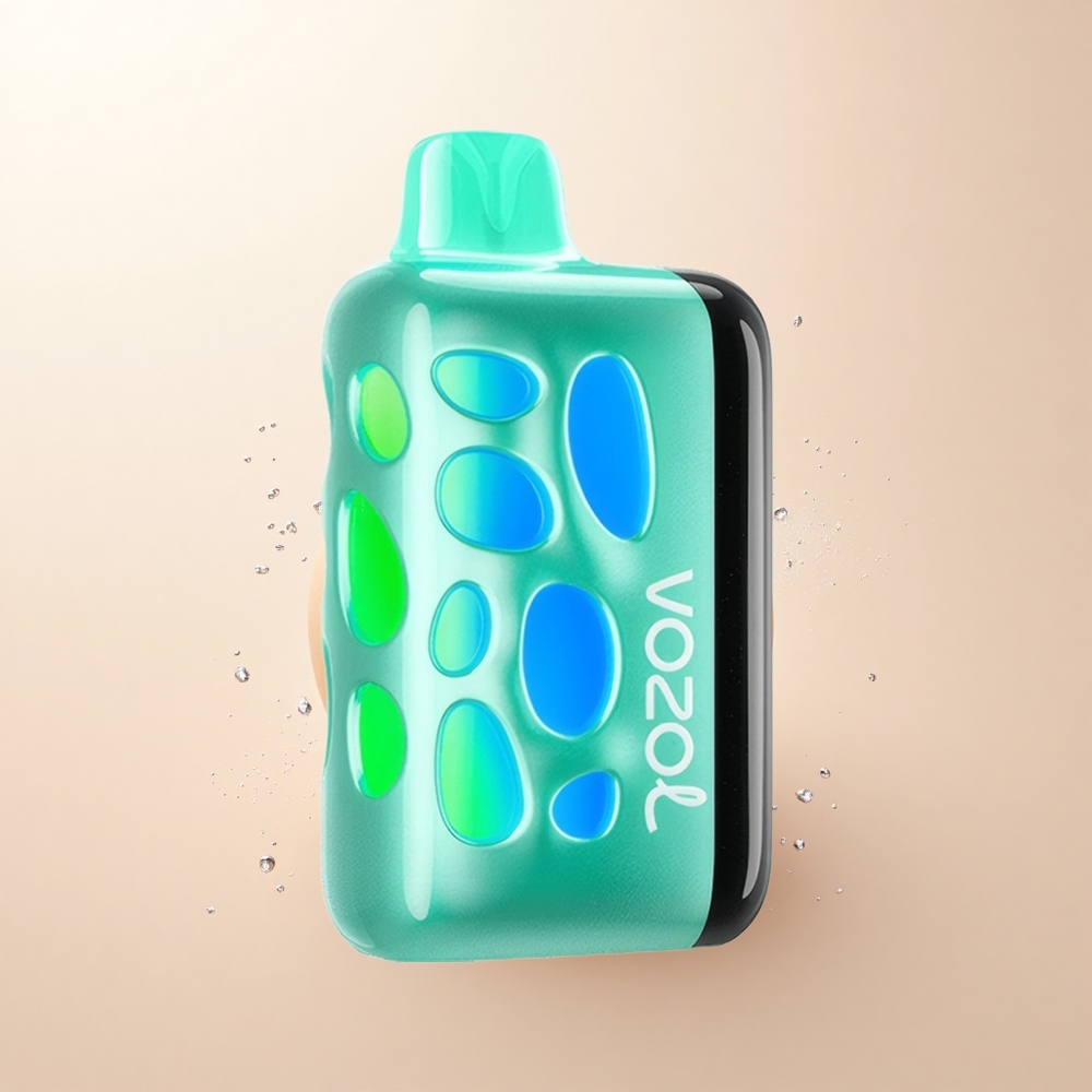 VOZOL RAVE 40000 Puffs Chłodna Mięta z Ładowaniem w 20 Minut i Animacją Zaćmienia