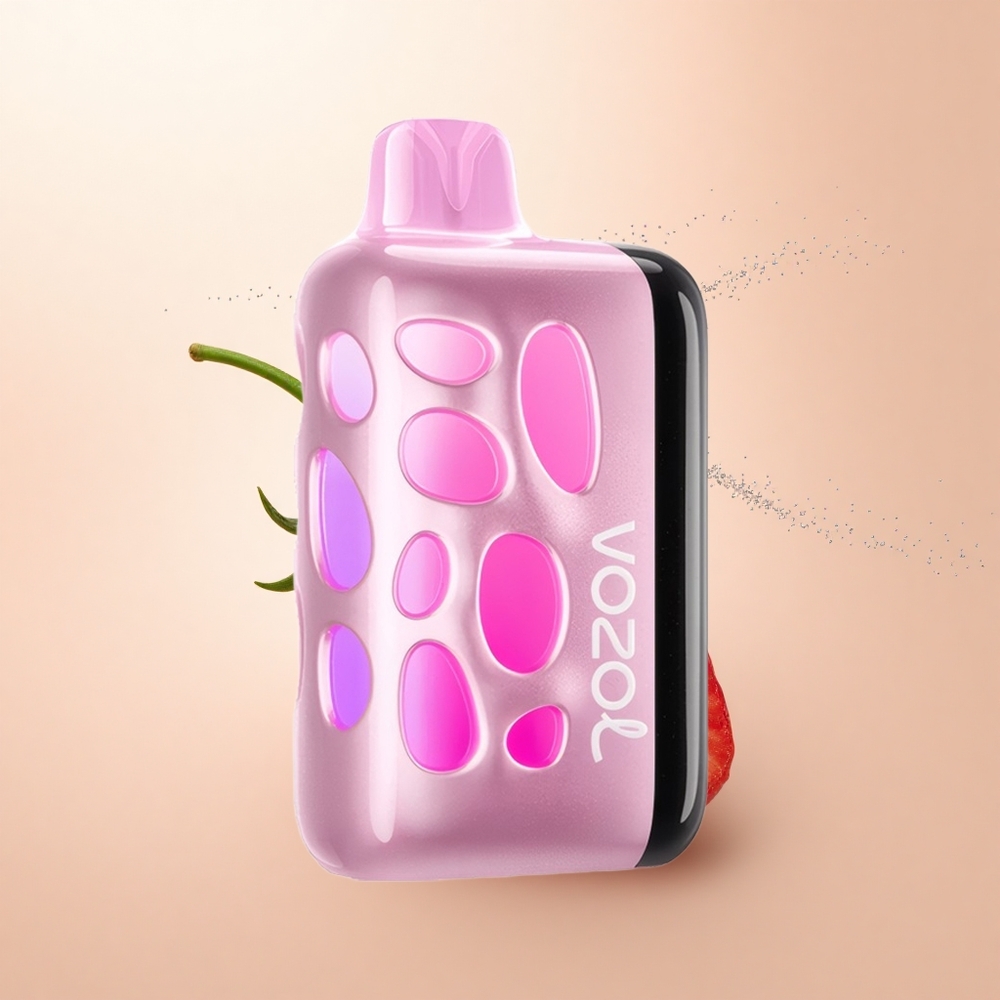 VOZOL RAVE 40000 Puffs Truskawkowy Kiwi z Vibrant Glow i Beat-Synced Party Mode