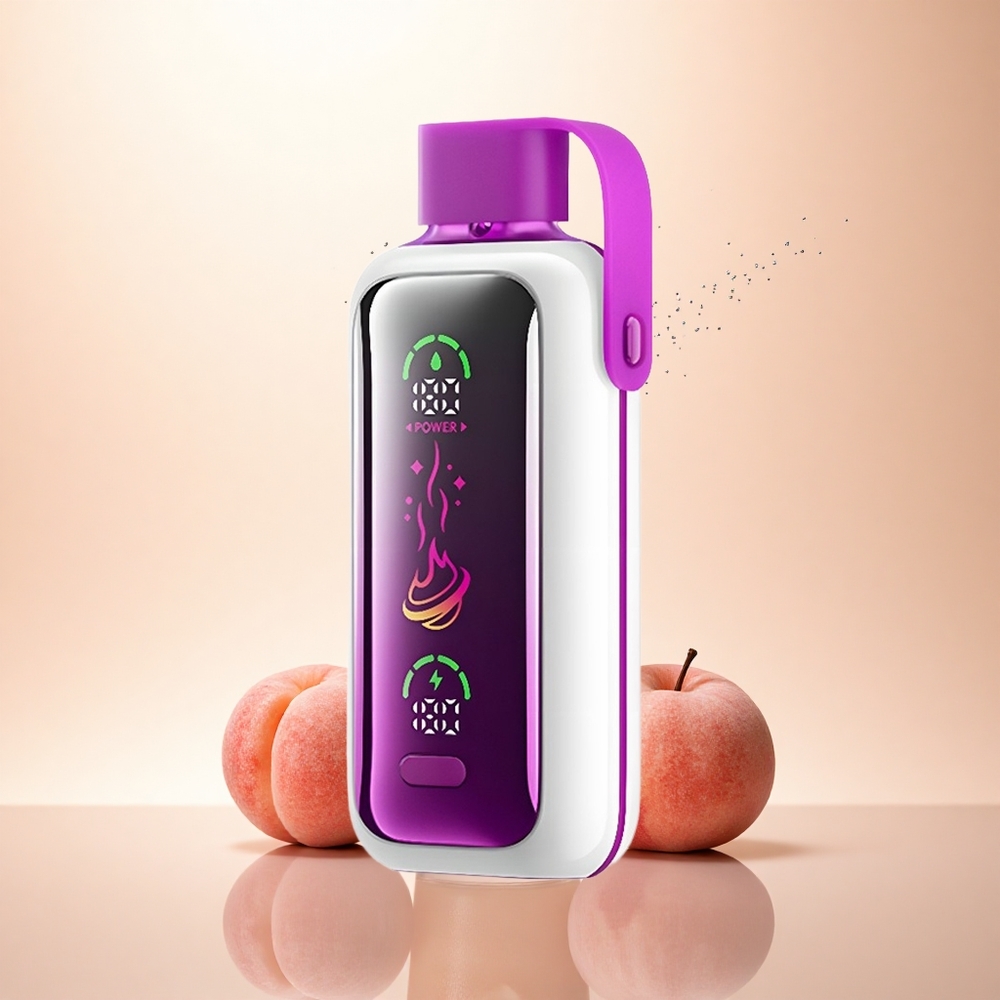 VOZOL Star 20000 Puffs Sok Brzoskwiniowy Lód z Lustrzanym Ekranem i Podwójną Siatką