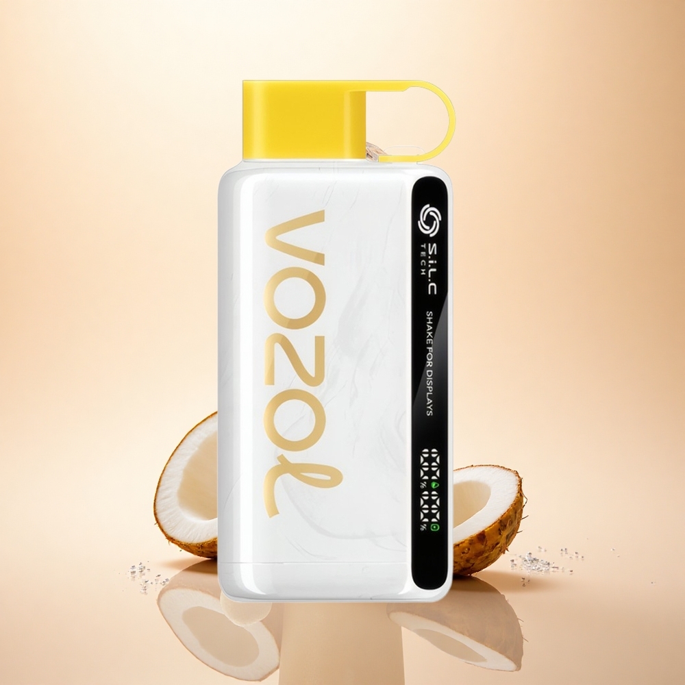 VOZOL STAR 9000/12000 Puffs Ananas Kokosowy Lód z S.i.L.C TECH i Ładowaniem