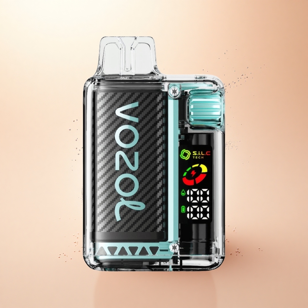 VOZOL Vista 20000 Puffs Kwaśne Jabłko Lód z OLED Ekranem i Podwójną Siatką