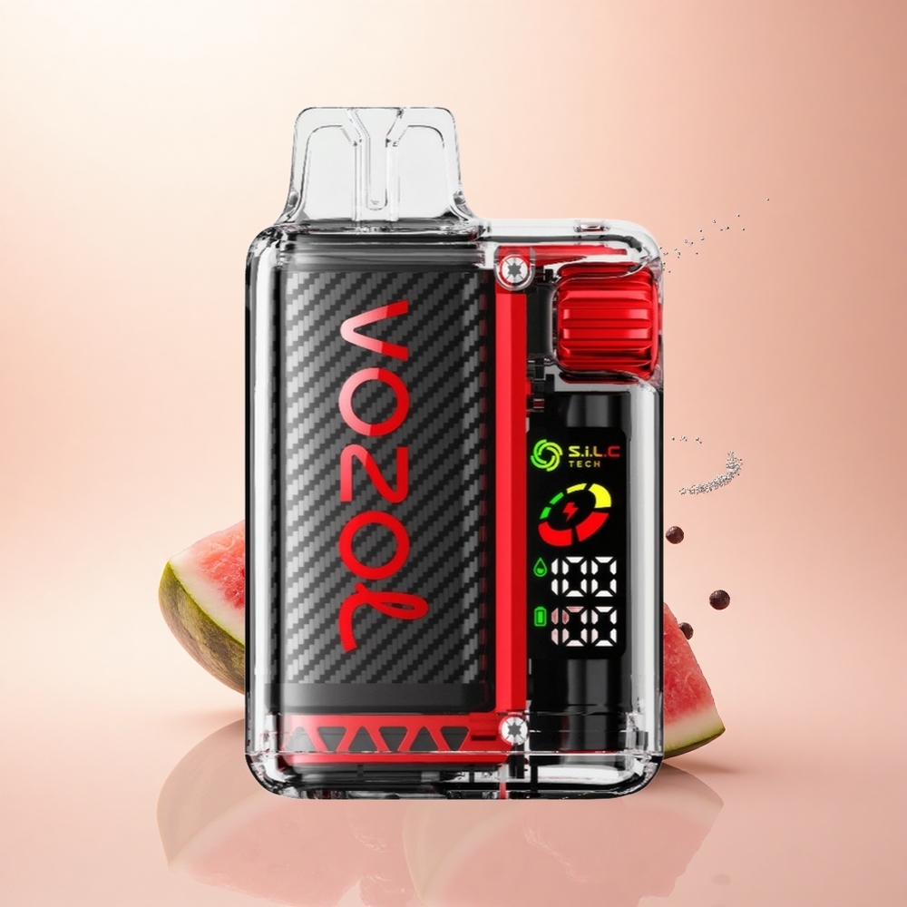VOZOL Vista 20000 Puffs Malinowo-Arbuzowy OLED Ekran Dual Mesh