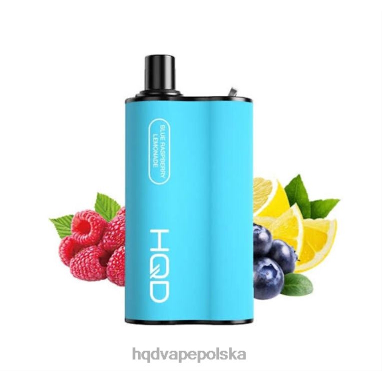 niebieska lemoniada malinowa