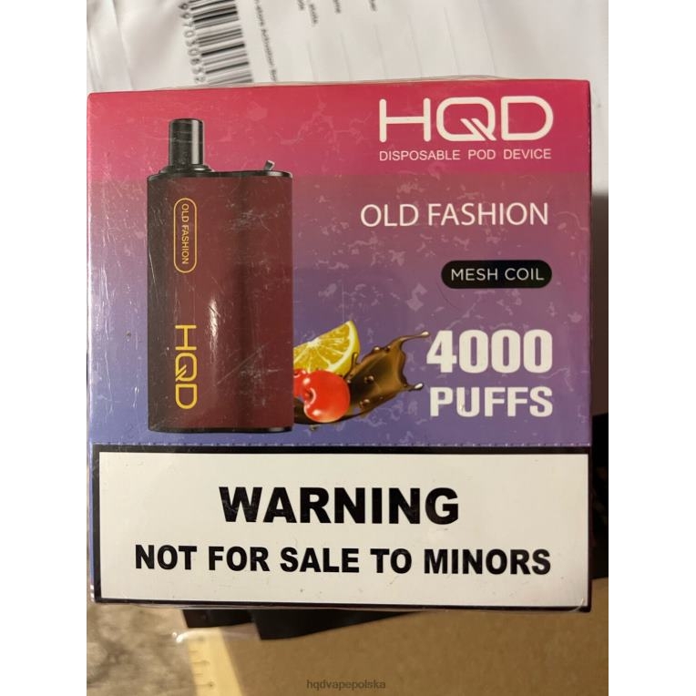 HQD cena - staromodny HQD BOX 4000 zaciągnięć 0P24X104
