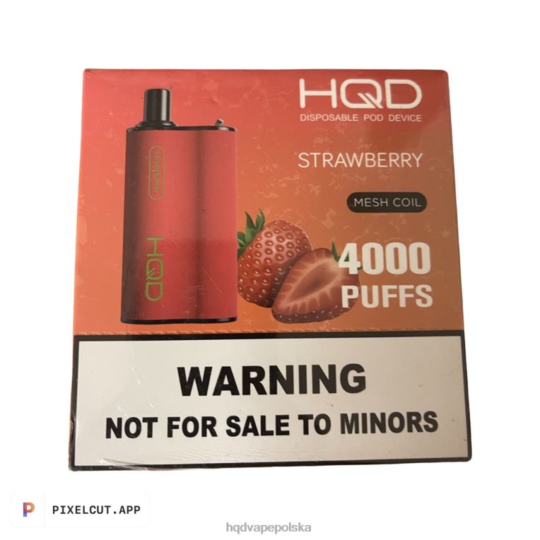 HQD cena - truskawka HQD BOX 4000 zaciągnięć 0P24X94
