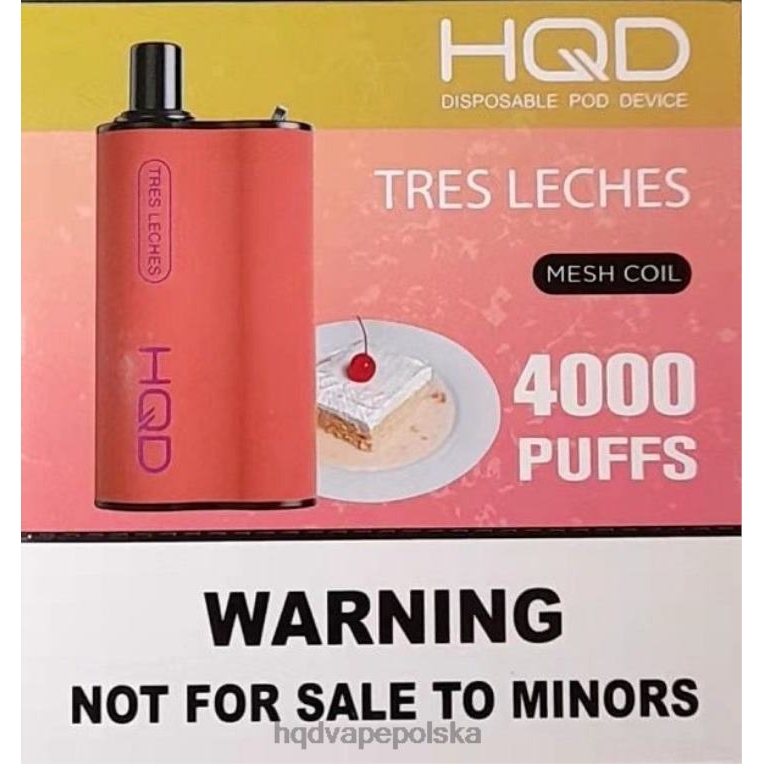 HQD kupić Polska - tres leches HQD BOX 4000 zaciągnięć 0P24X116